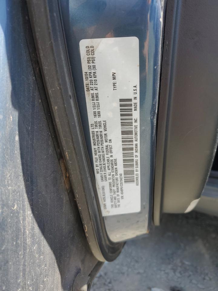 4S4BP61C257342740 2005 Subaru Legacy Outback 2.5I