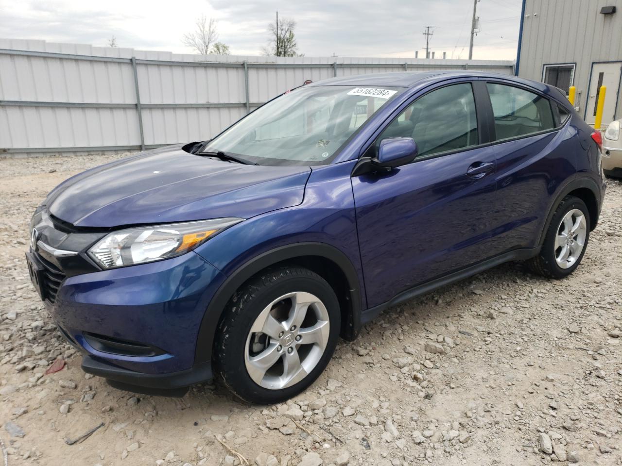 3CZRU6H38GM716529 2016 Honda Hr-V Lx