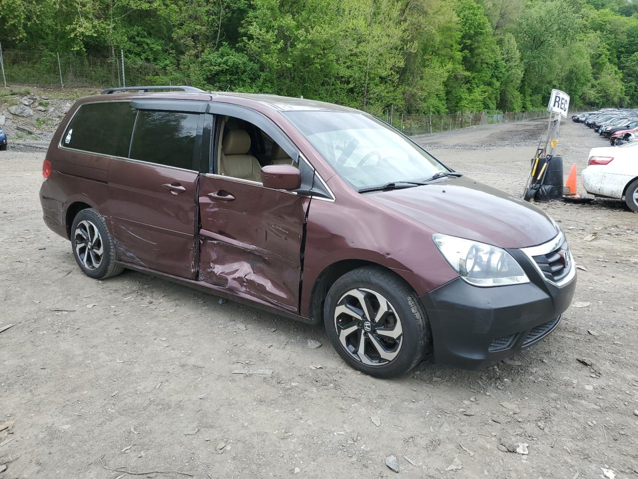 5FNRL38748B115960 2008 Honda Odyssey Exl