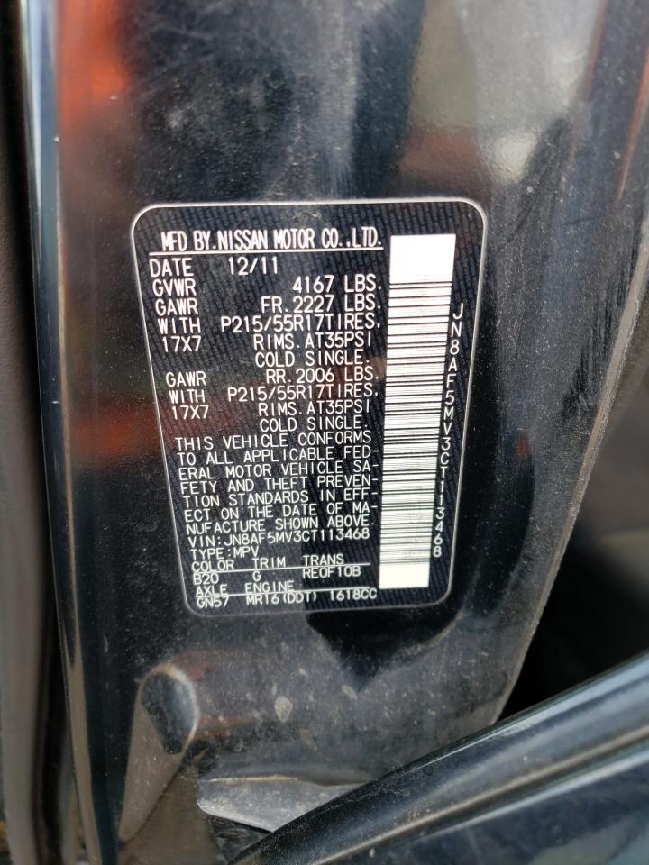 JN8AF5MV3CT113468 2012 Nissan Juke S