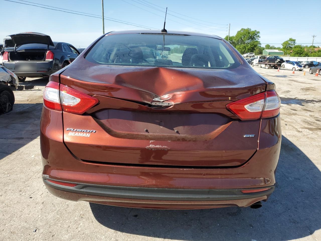 2016 Ford Fusion Se vin: 3FA6P0H78GR201880