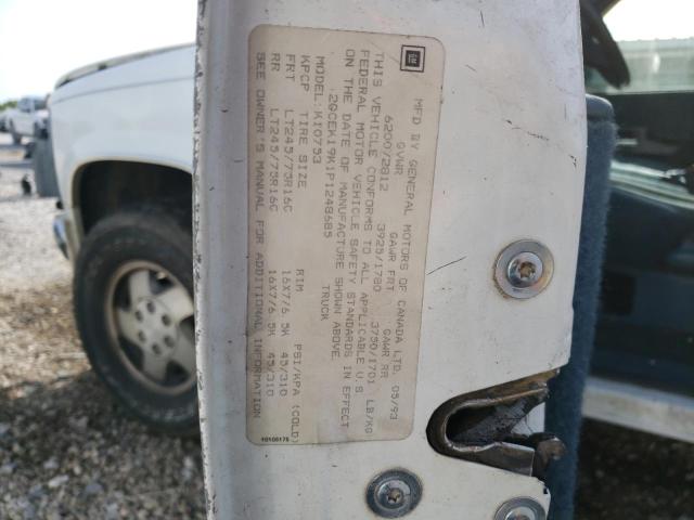 1993 Chevrolet Gmt-400 K1500 VIN: 2GCEK19K1P1248685 Lot: 56871654