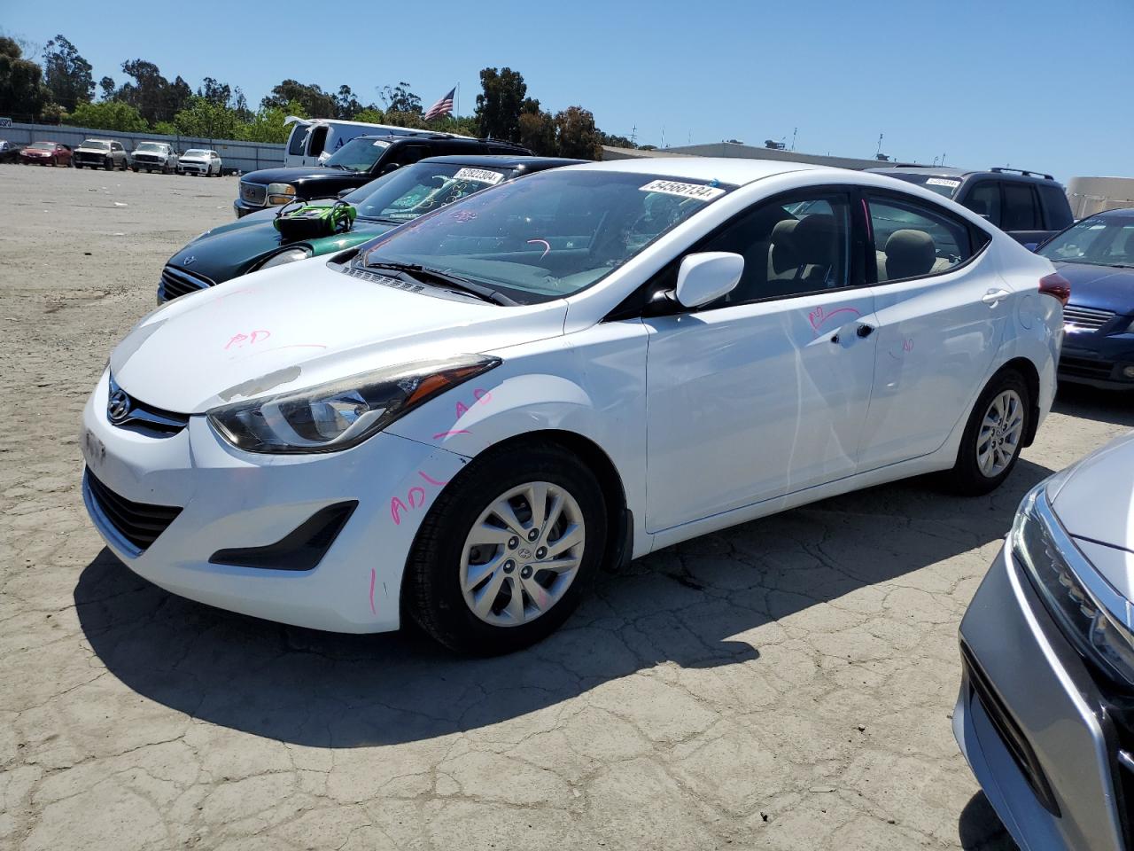 5NPDH4AE7GH793466 2016 Hyundai Elantra Se