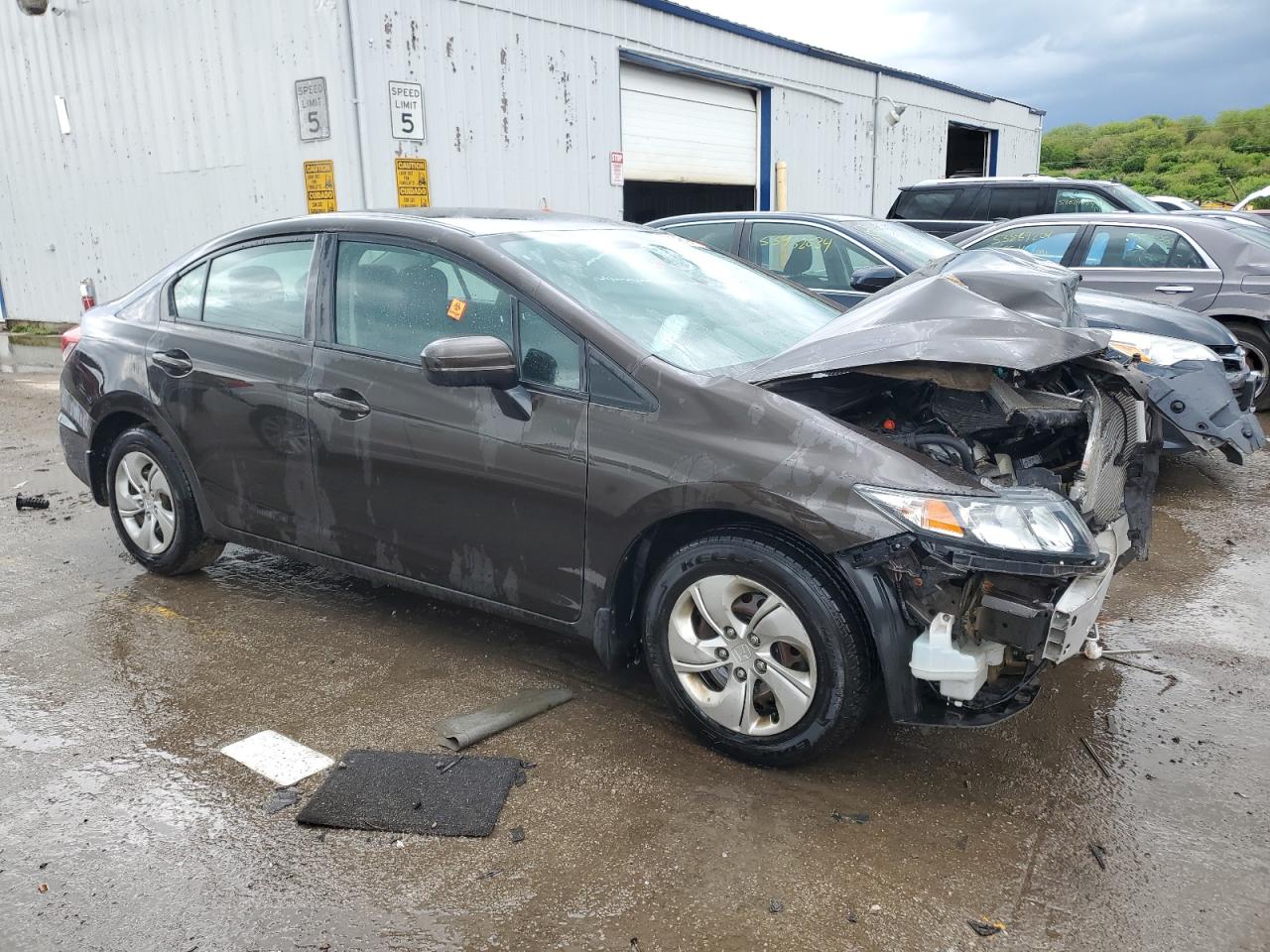 2014 Honda Civic Lx vin: 2HGFB2F55EH557882