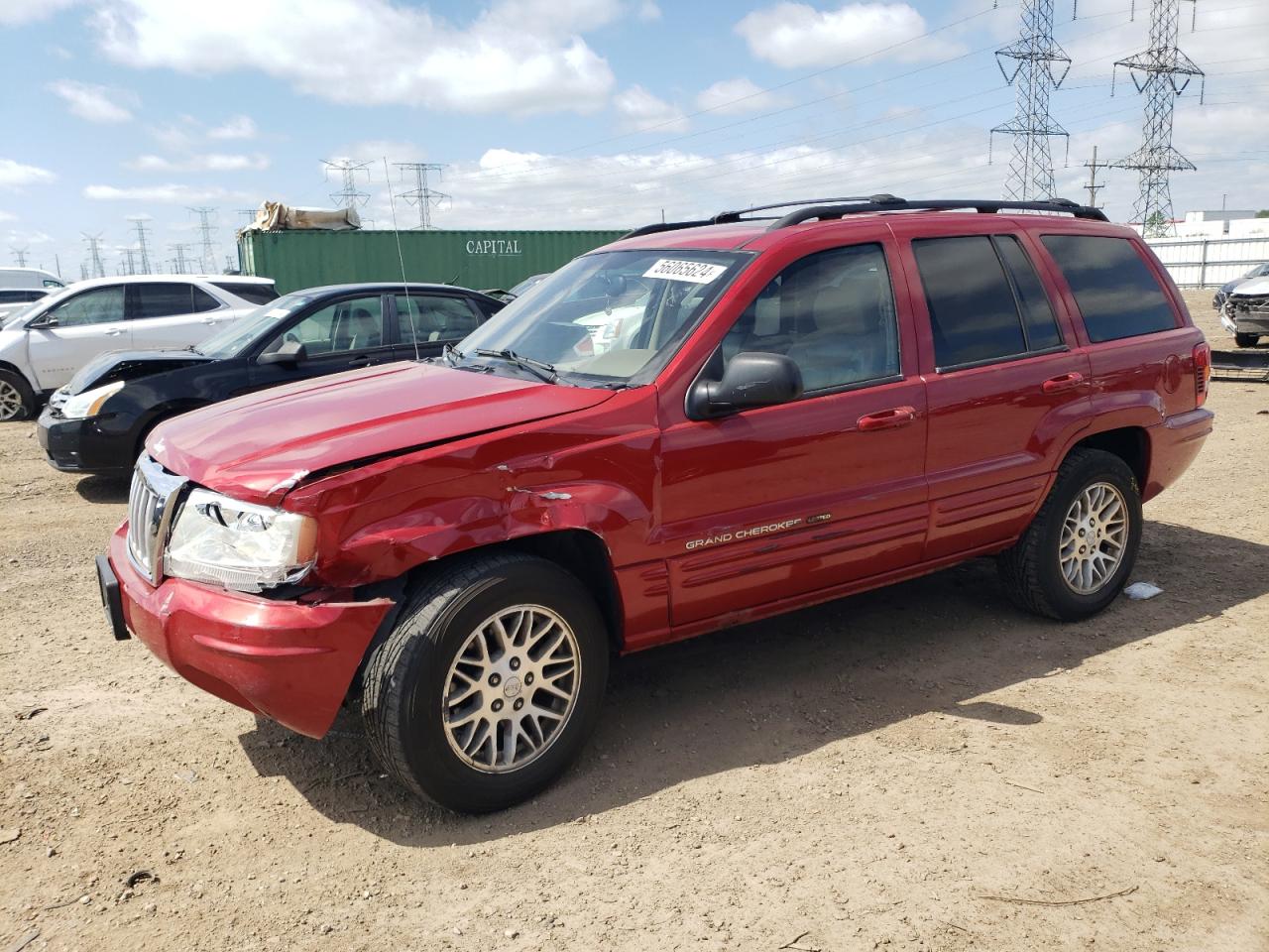 1J4GW58N04C236284 2004 Jeep Grand Cherokee Limited