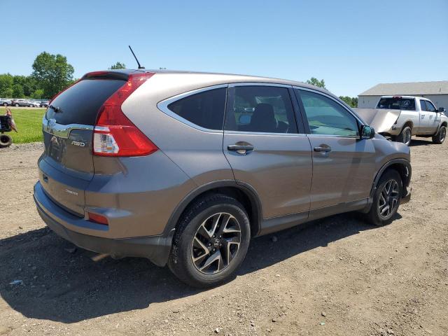 2016 Honda Cr-V Se VIN: 5J6RM4H40GL119521 Lot: 57283934