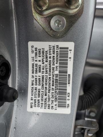 19XFC2F52GE008165 2016 HONDA CIVIC - Image 12