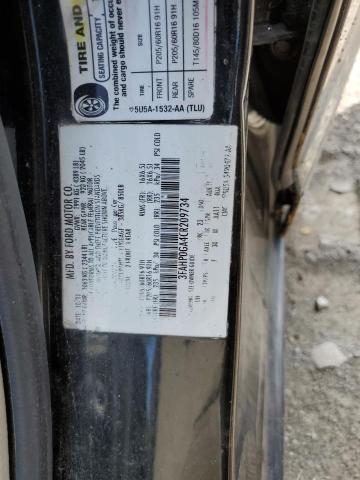 2012 Ford Fusion S VIN: 3FAHP0GA4CR209734 Lot: 55944814