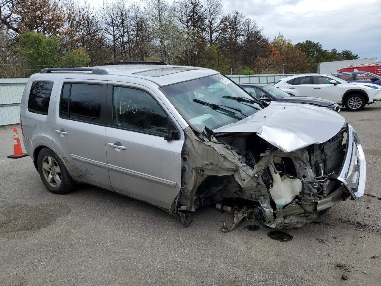 5FNYF4H59BB047461 2011 Honda Pilot Exl