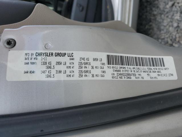 2011 Dodge Grand Caravan Crew VIN: 2D4RN5DG2BR647850 Lot: 55294944