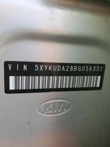 2011 Kia Sorento Ex VIN: 5XYKUDA28BG056351 Lot: 56755694