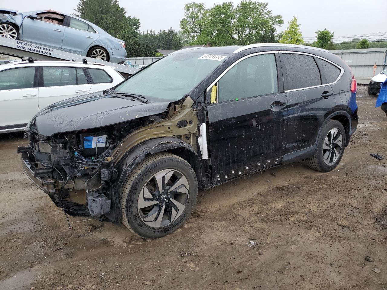 5J6RM4H94FL006214 2015 Honda Cr-V Touring