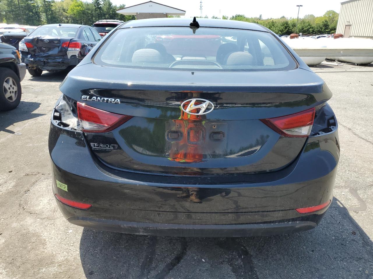 2016 Hyundai Elantra Se vin: 5NPDH4AE6GH753542