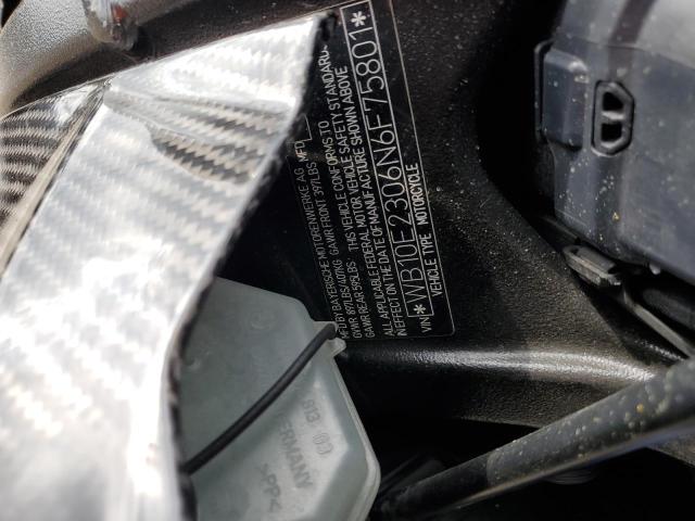 2022 BMW S 1000 RR - WB10E2306N6F75801