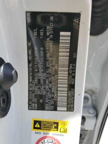 2016 Toyota Highlander Xle VIN: 5TDKKRFH4GS507088 Lot: 56016614