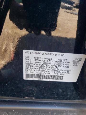 2020 Acura Mdx VIN: 5J8YD4H33LL043930 Lot: 56332014