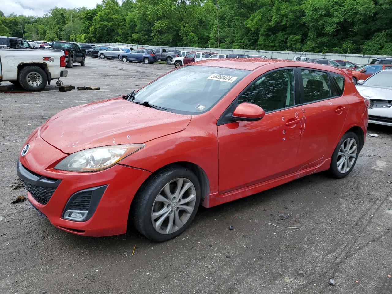 JM1BL1K67B1419368 2011 Mazda 3 S