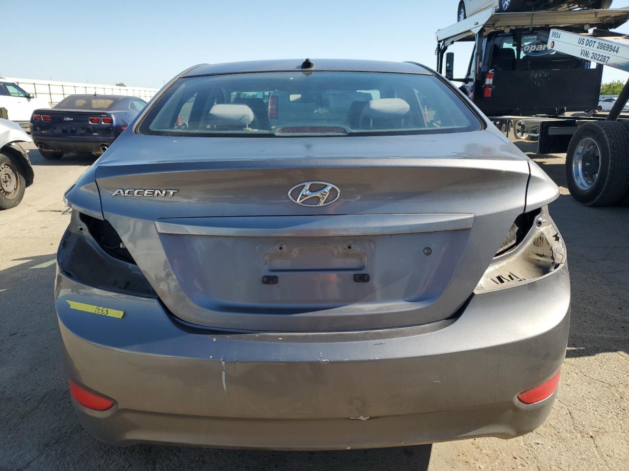 KMHCT4AE2EU708607 2014 Hyundai Accent Gls