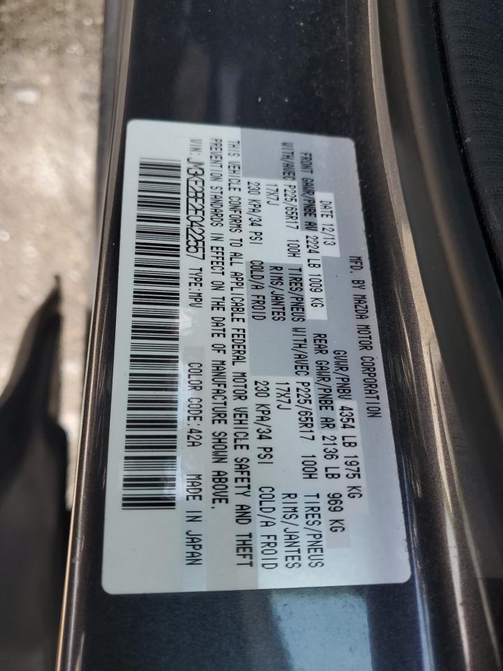 JM3KE2BE2E0422557 2014 Mazda Cx-5 Sport