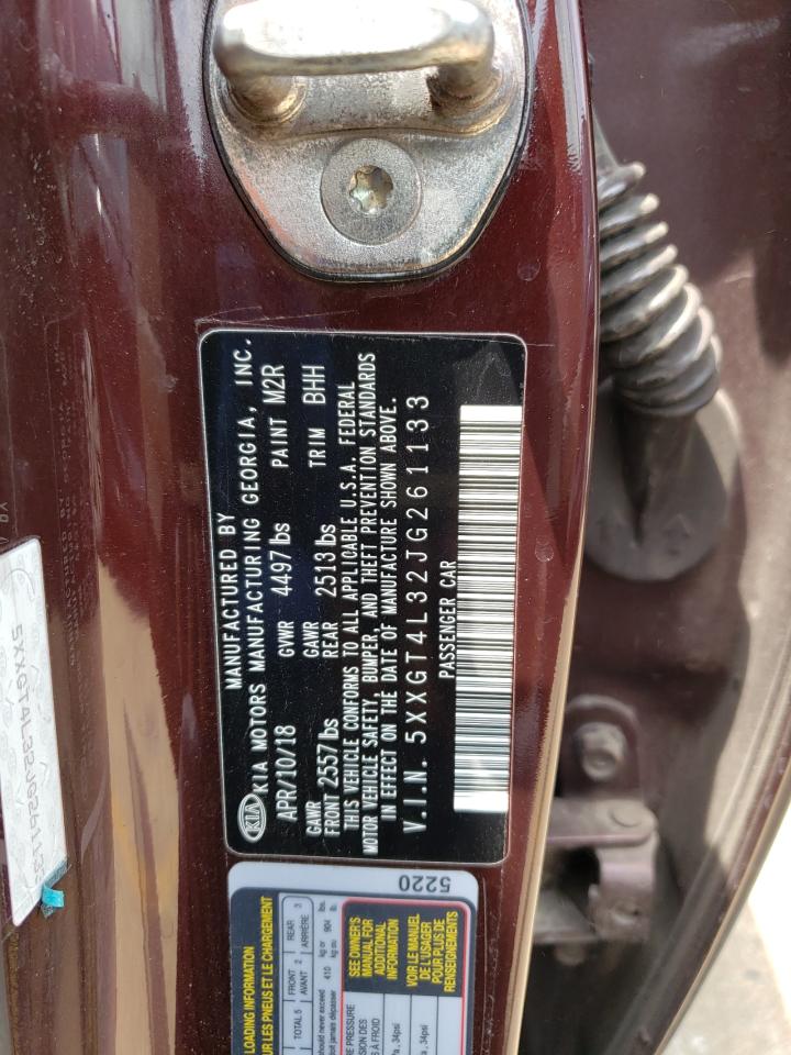 5XXGT4L32JG261133 2018 Kia Optima Lx