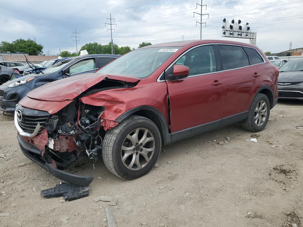 JM3TB3CA8E0430841 2014 Mazda Cx-9 Touring