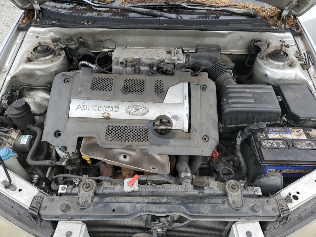 KMHDN45D23U679526 2003 Hyundai Elantra Gls