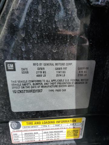 2008 Chevrolet Malibu Ltz VIN: 1G1ZK57768F231567 Lot: 56639974