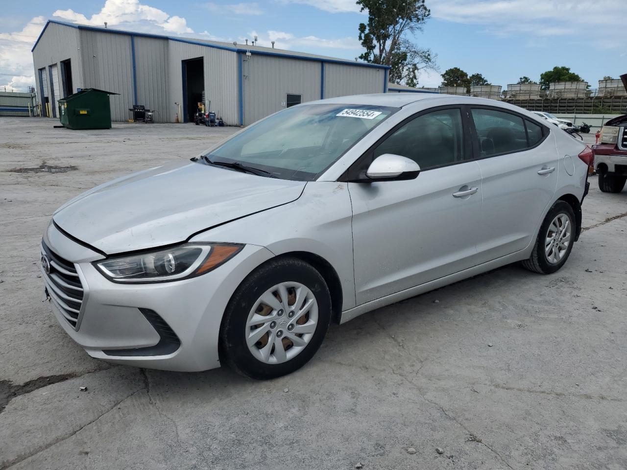 2017 Hyundai Elantra Se vin: KMHD74LFXHU094277