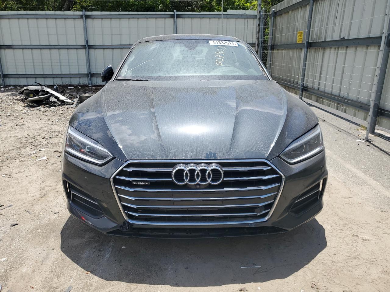 WAUCNCF54JA007903 2018 Audi A5 Prestige