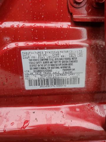 2020 Nissan Sentra Sv VIN: 3N1AB8CV7LY220446 Lot: 54703554