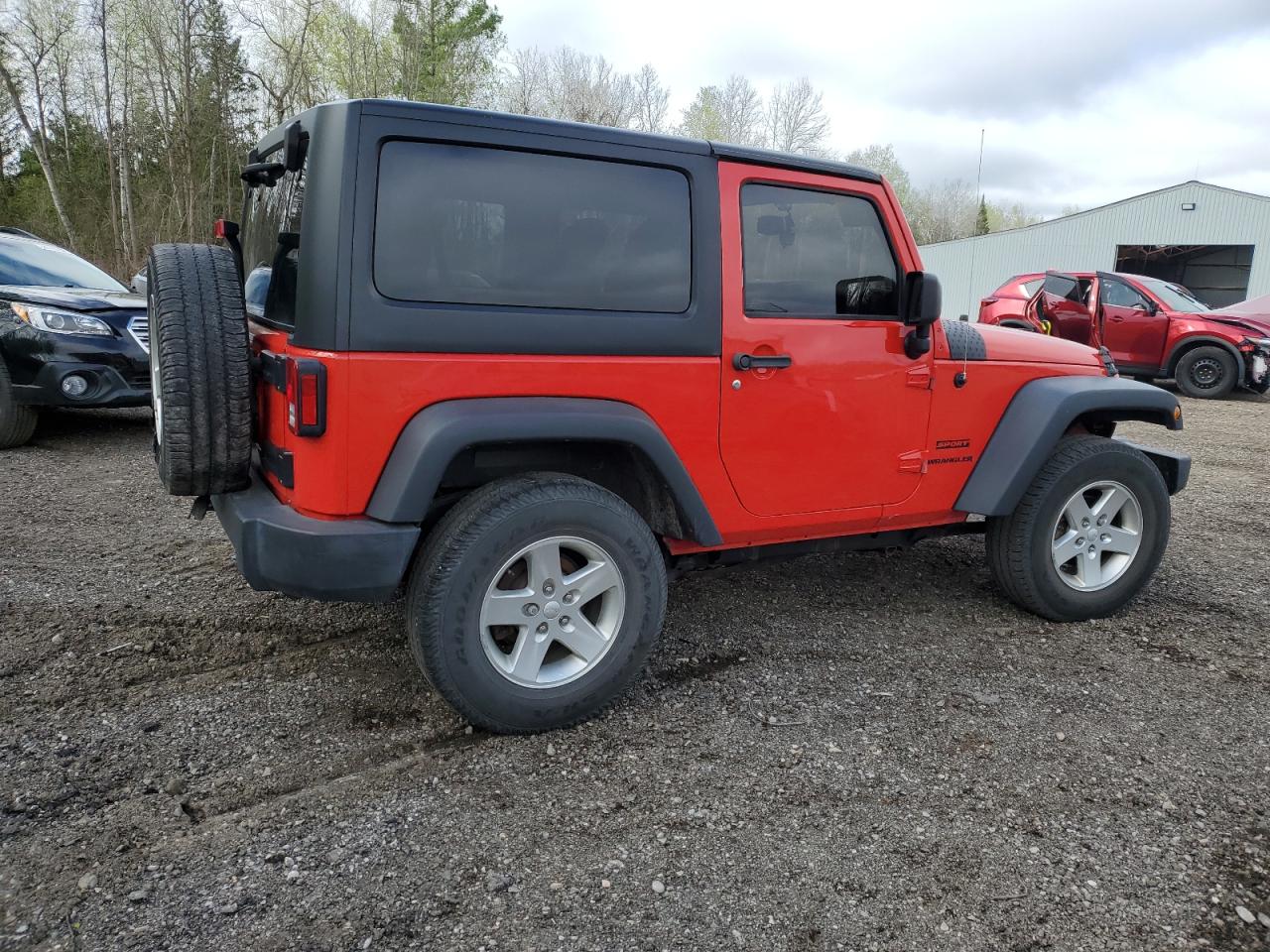 1C4AJWAG1GL296087 2016 Jeep Wrangler Sport