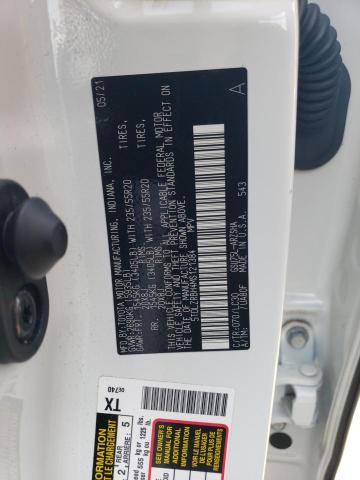 2021 Toyota Highlander Xse VIN: 5TDLZRBH4MS121384 Lot: 55650054