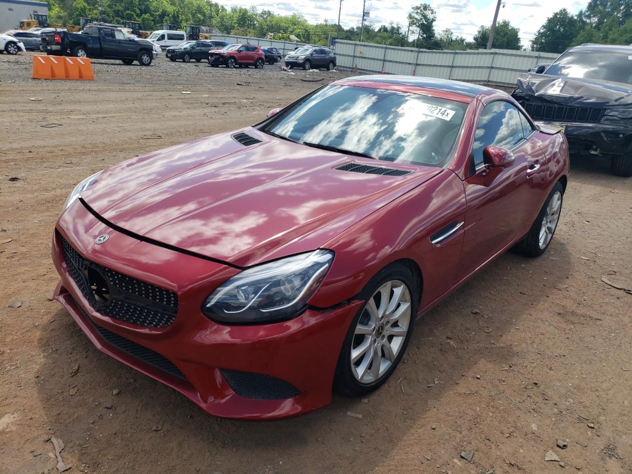 WDDPK3JAXJF155967 2018 Mercedes-Benz Slc 300