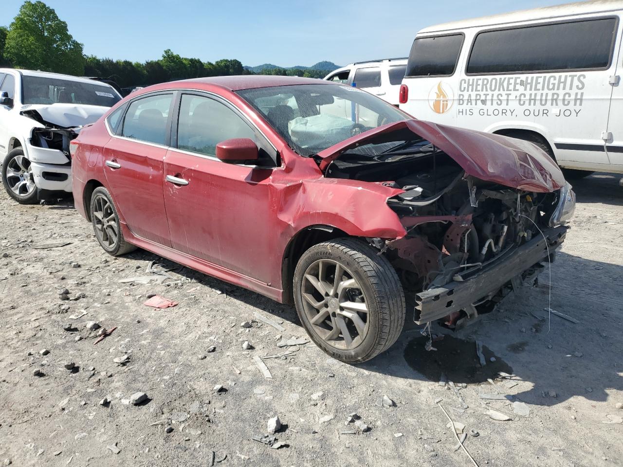 Lot #2811724963 2014 NISSAN SENTRA S