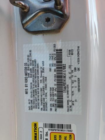 2021 FORD MUSTANG - 1FA6P8TH1M5117882