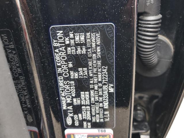 2020 Kia Soul Ex VIN: KNDJ33AU8L7122342 Lot: 54327534