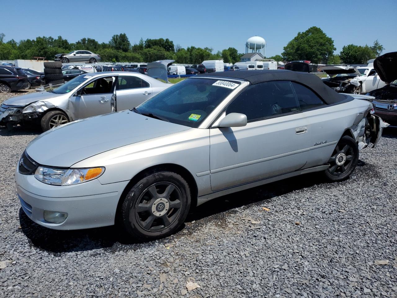 2T1FF22P31C476233 2001 Toyota Camry Solara Se