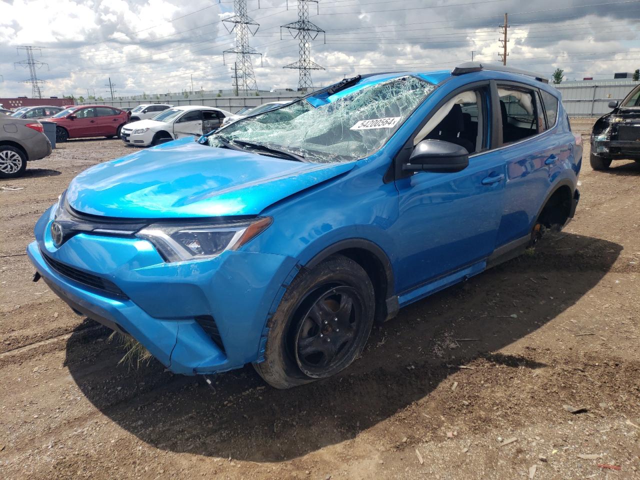 JTMZFREV6HD099460 2017 Toyota Rav4 Le