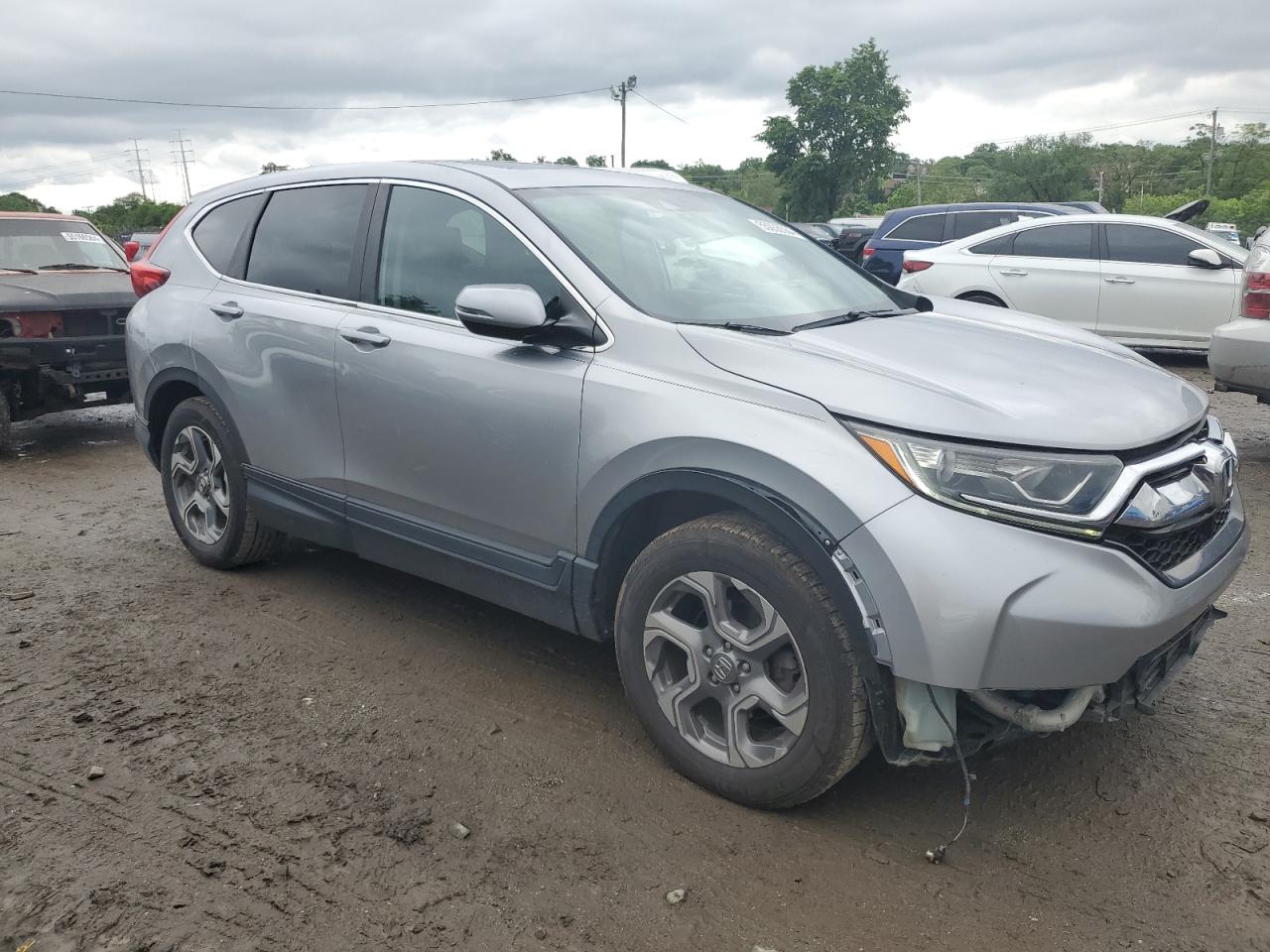 2HKRW2H85HH667575 2017 Honda Cr-V Exl