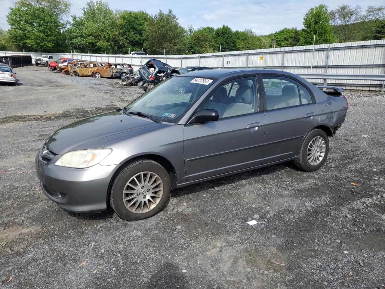 2HGES16565H558173 2005 Honda Civic Lx