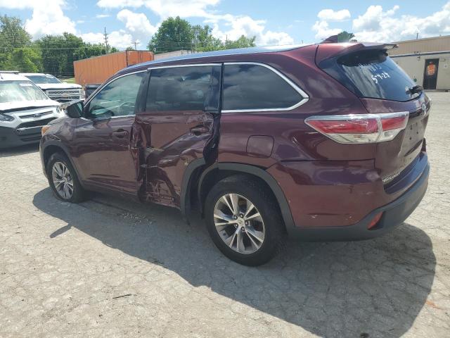 VIN 5TDKKRFH9FS084734 2015 Toyota Highlander, Xle no.2