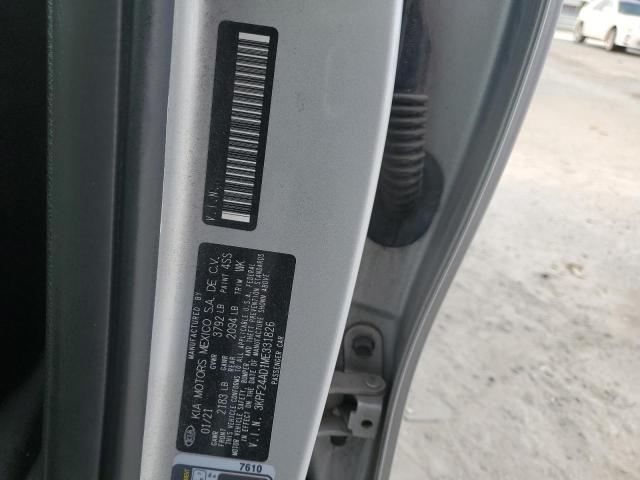 2021 Kia Forte Fe VIN: 3KPF24AD1ME331826 Lot: 54382544