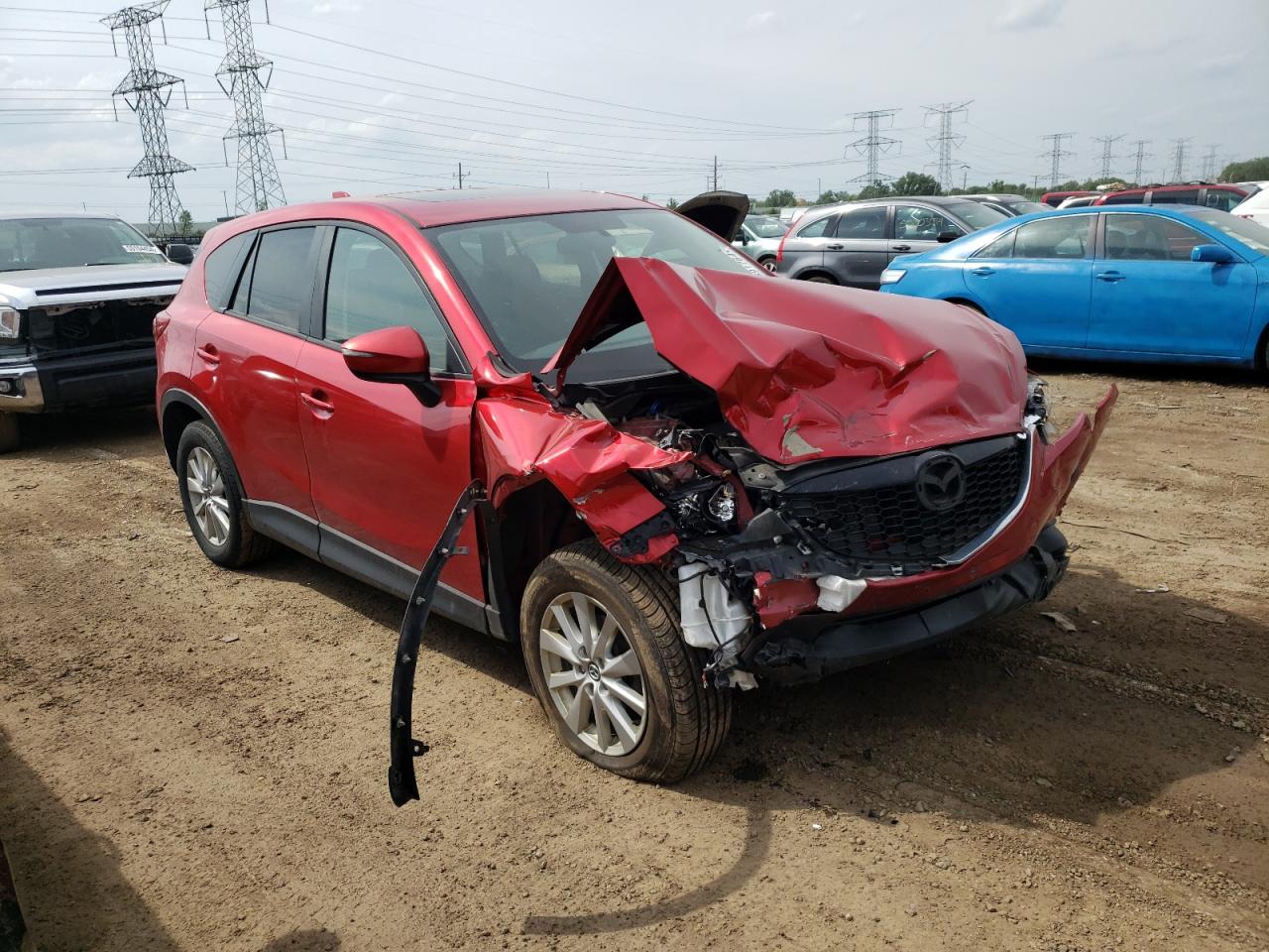 JM3KE4CYXF0493219 2015 Mazda Cx-5 Touring