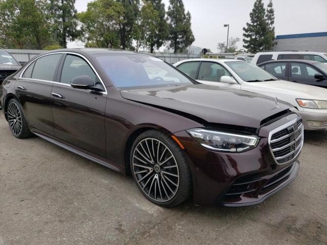 2021 Mercedes-Benz S 580 4Matic VIN: W1K6G7GBXMA043806 Lot: 56872784