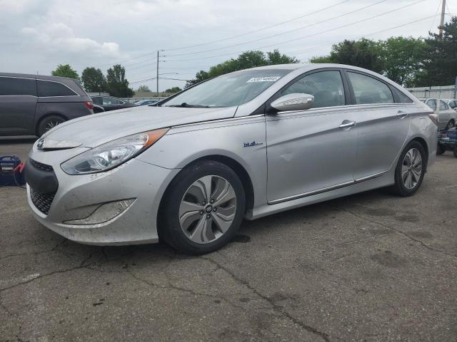 2013 Hyundai Sonata Hybrid VIN: KMHEC4A4XDA098424 Lot: 53074864