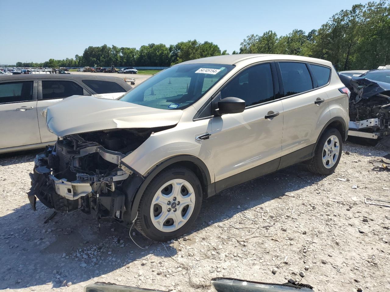 2018 Ford Escape S vin: 1FMCU0F75JUA22569