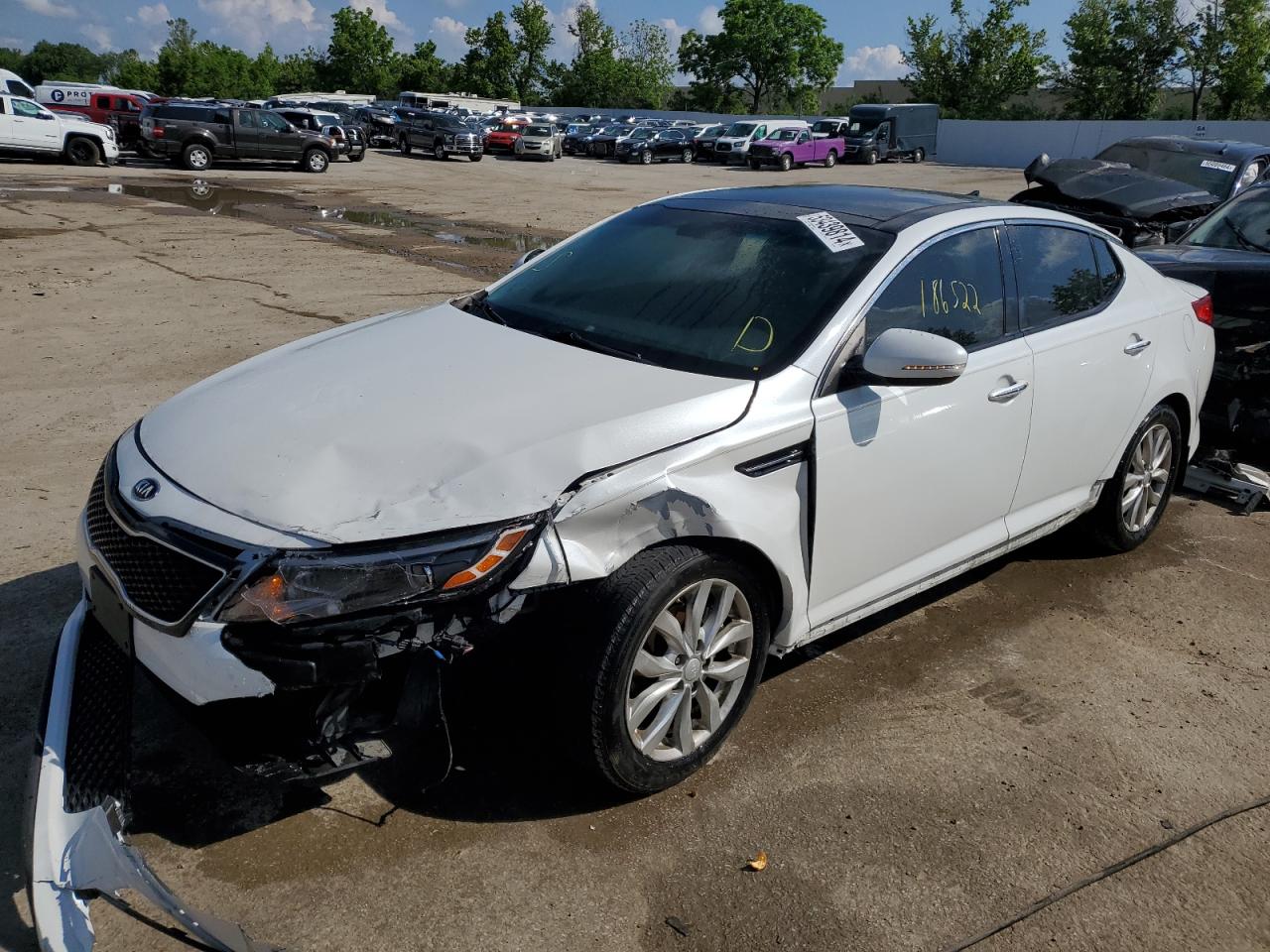 2014 Kia Optima Ex vin: 5XXGN4A74EG296648