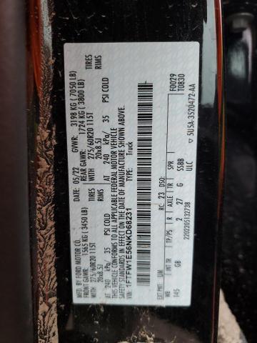 2022 Ford F150 Supercrew VIN: 1FTFW1E56NKD68231 Lot: 55257754