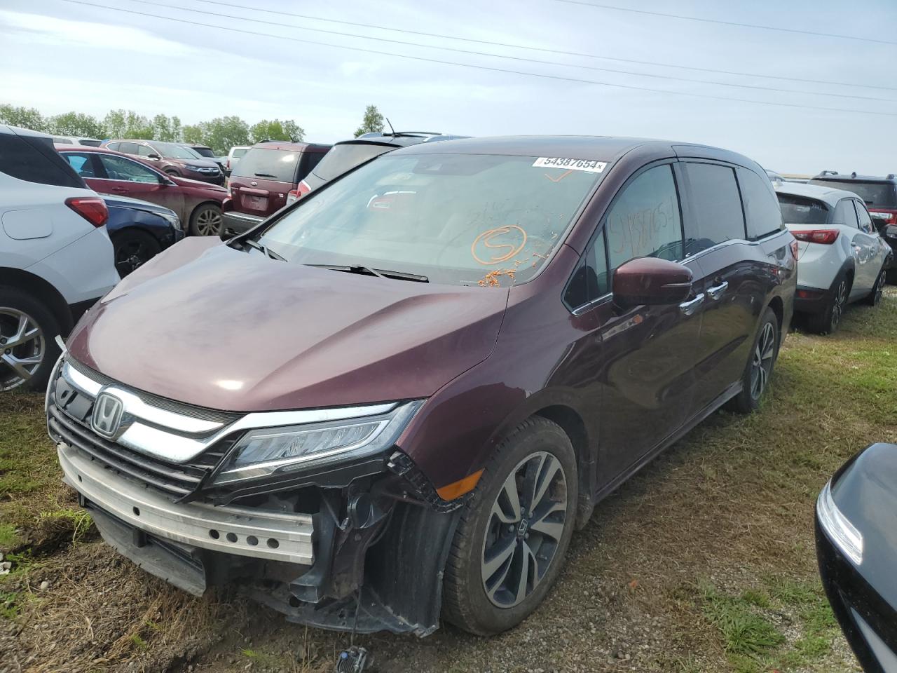 5FNRL6H91JB021723 2018 Honda Odyssey Elite