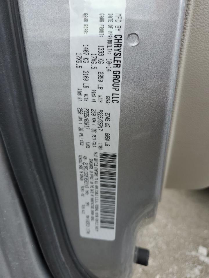 2C4RC1CG2FR563143 2015 Chrysler Town & Country Touring L